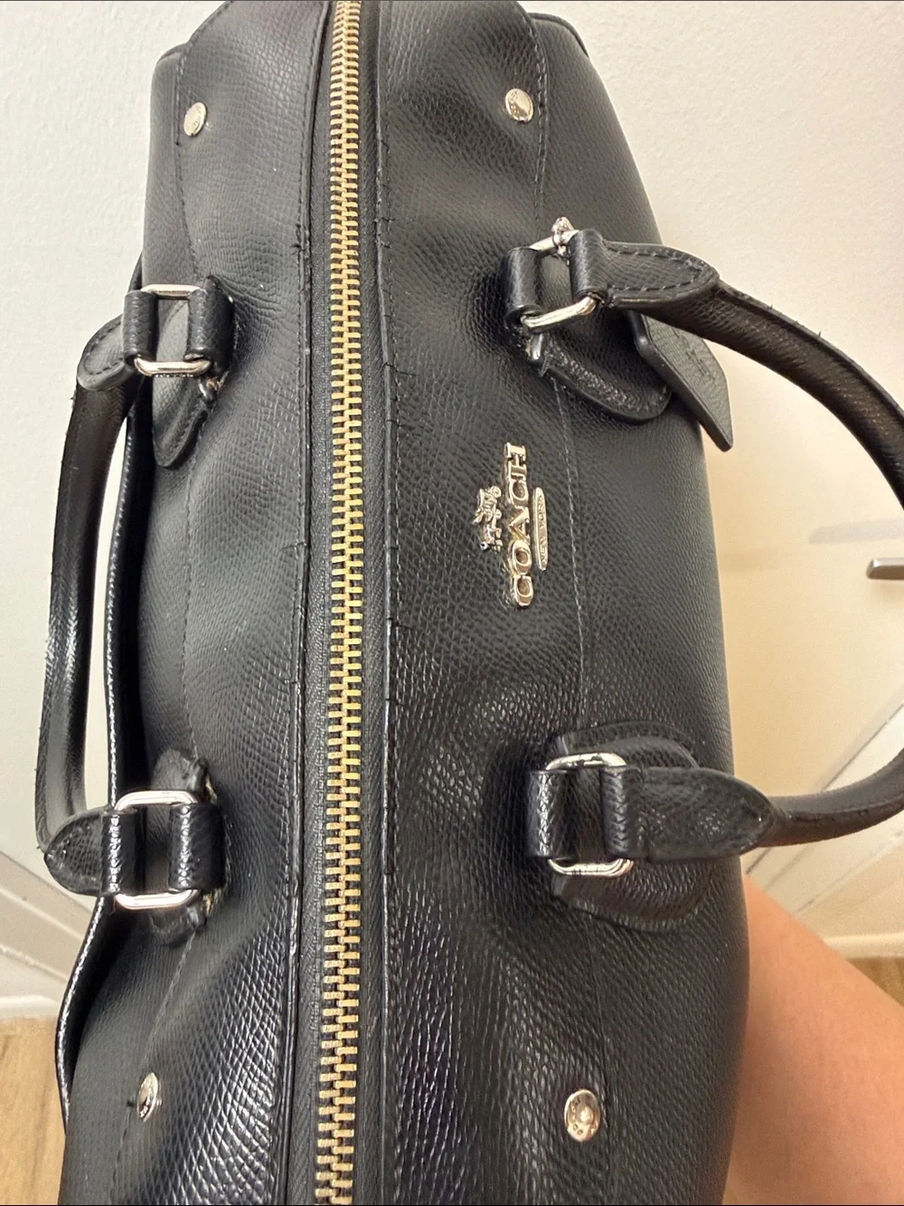Coach x Peanuts Snoopy Bennett Satchel